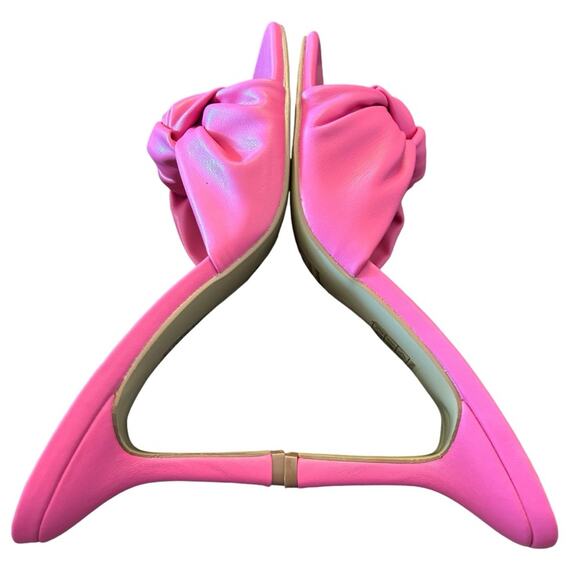 Journee Collection Diorra Knotted Vamp Heels Dress Sandal Square Toe NEW 10 - Picture 8 of 10